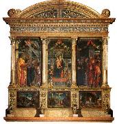 Andrea Mantegna San Zeno Altarpiece, oil painting